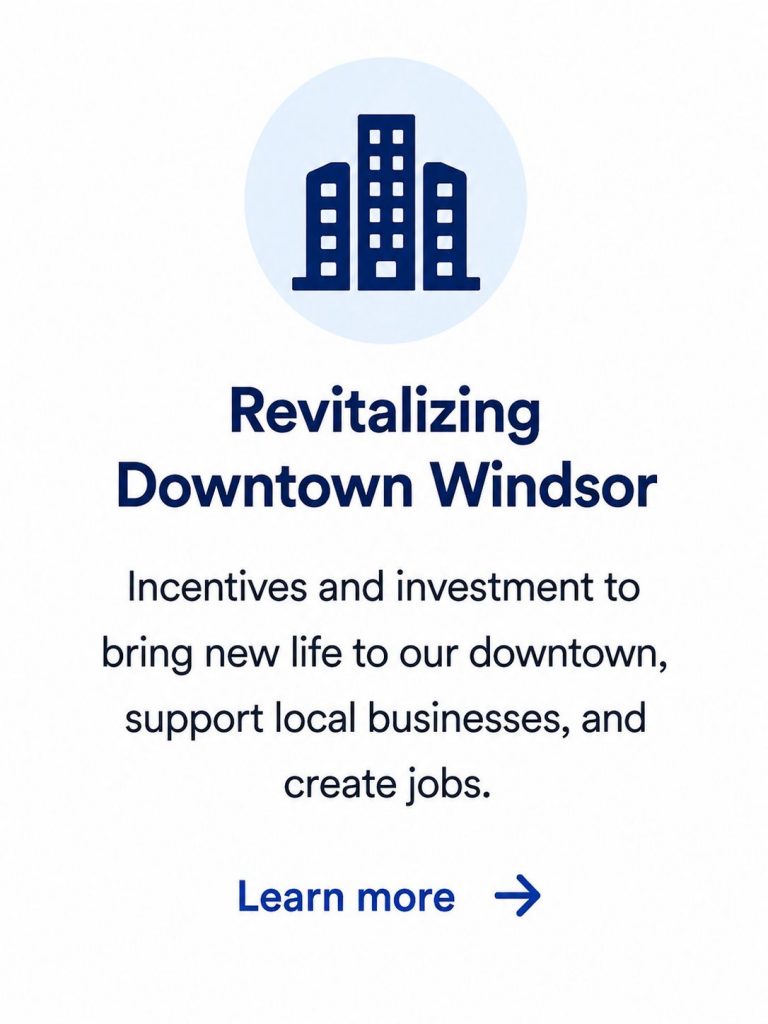 build up downtown windsor card