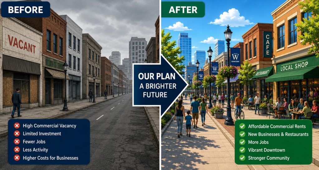 Revitalizing Downtown Windsor build up downtown windsor slide2